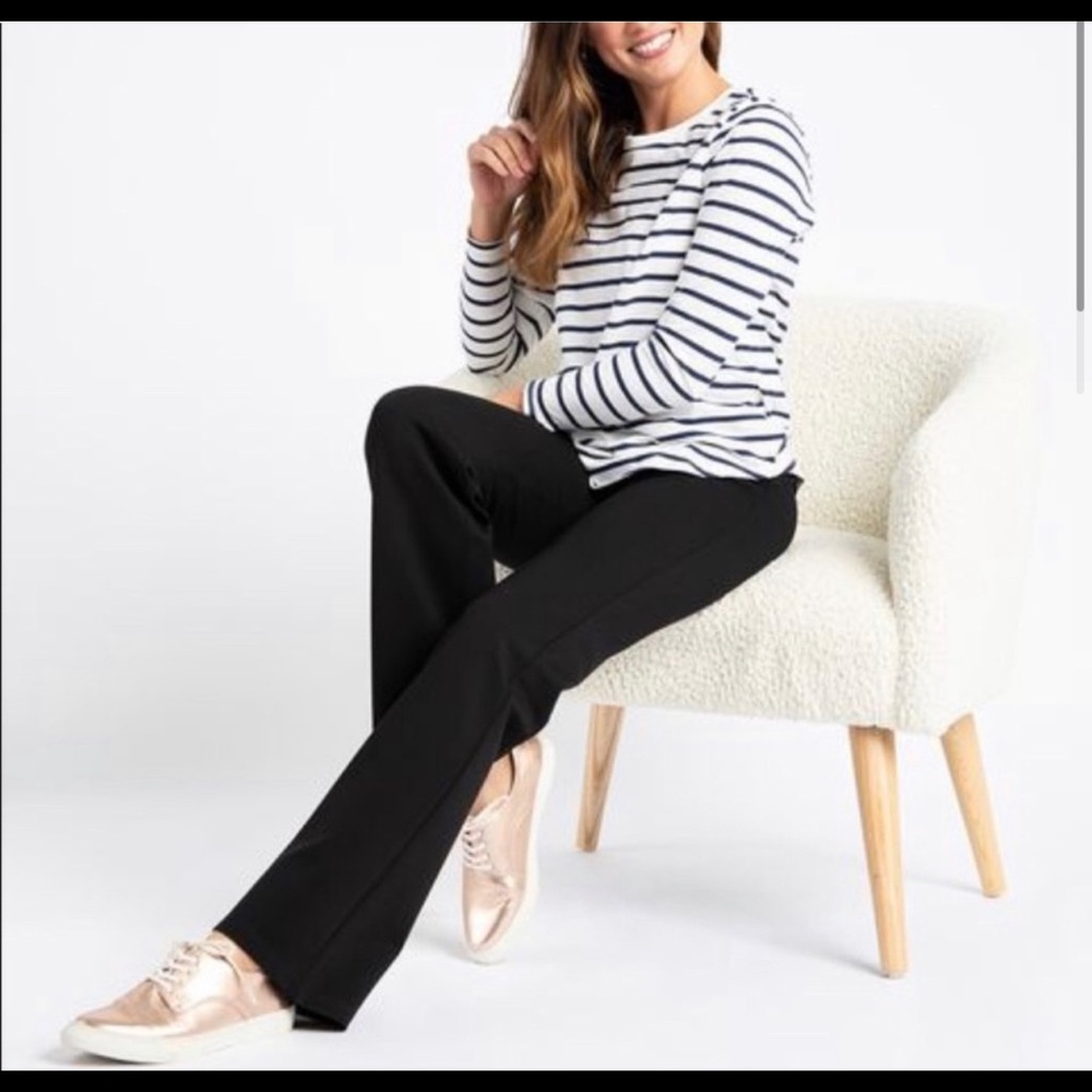 Betabrand | Ponte Trouser Pants - Picture 2 of 9